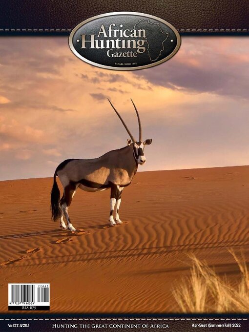 Title details for African Hunting Gazette by African Hunting Gazette Pty Ltd. - Available